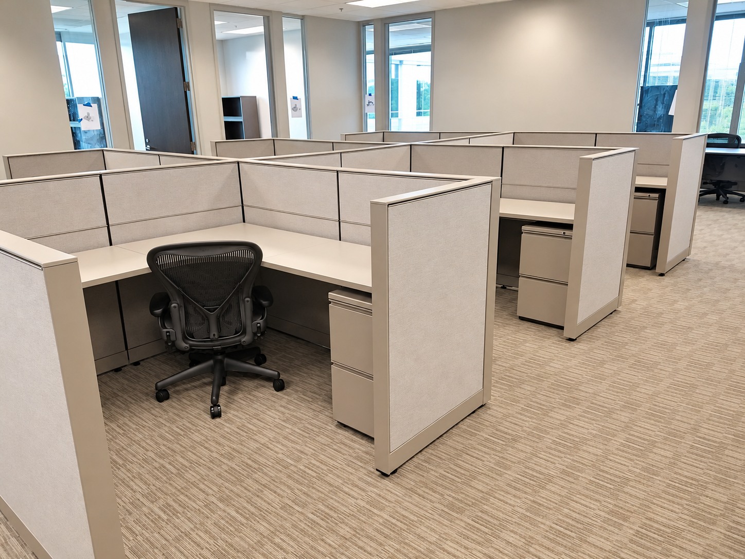 Cubicle installation — Best Office Systems Solutions